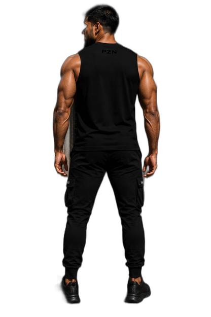 Muscle Shirt – Black & White