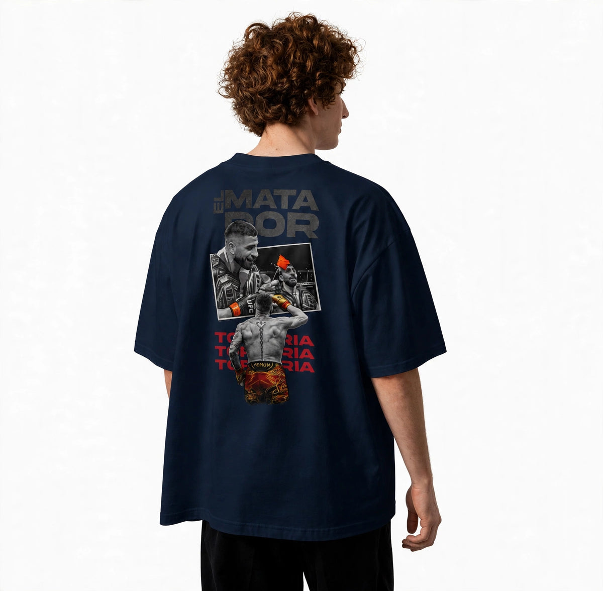 PULLZN Fight Collection Oversized Heavyweight Tee – Ilia Topuria