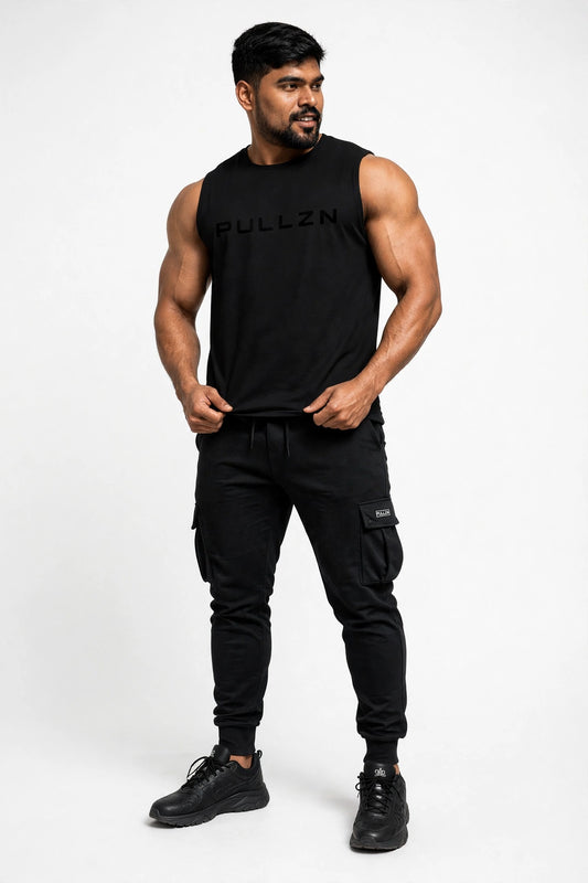 Muscle Shirt – Black & White